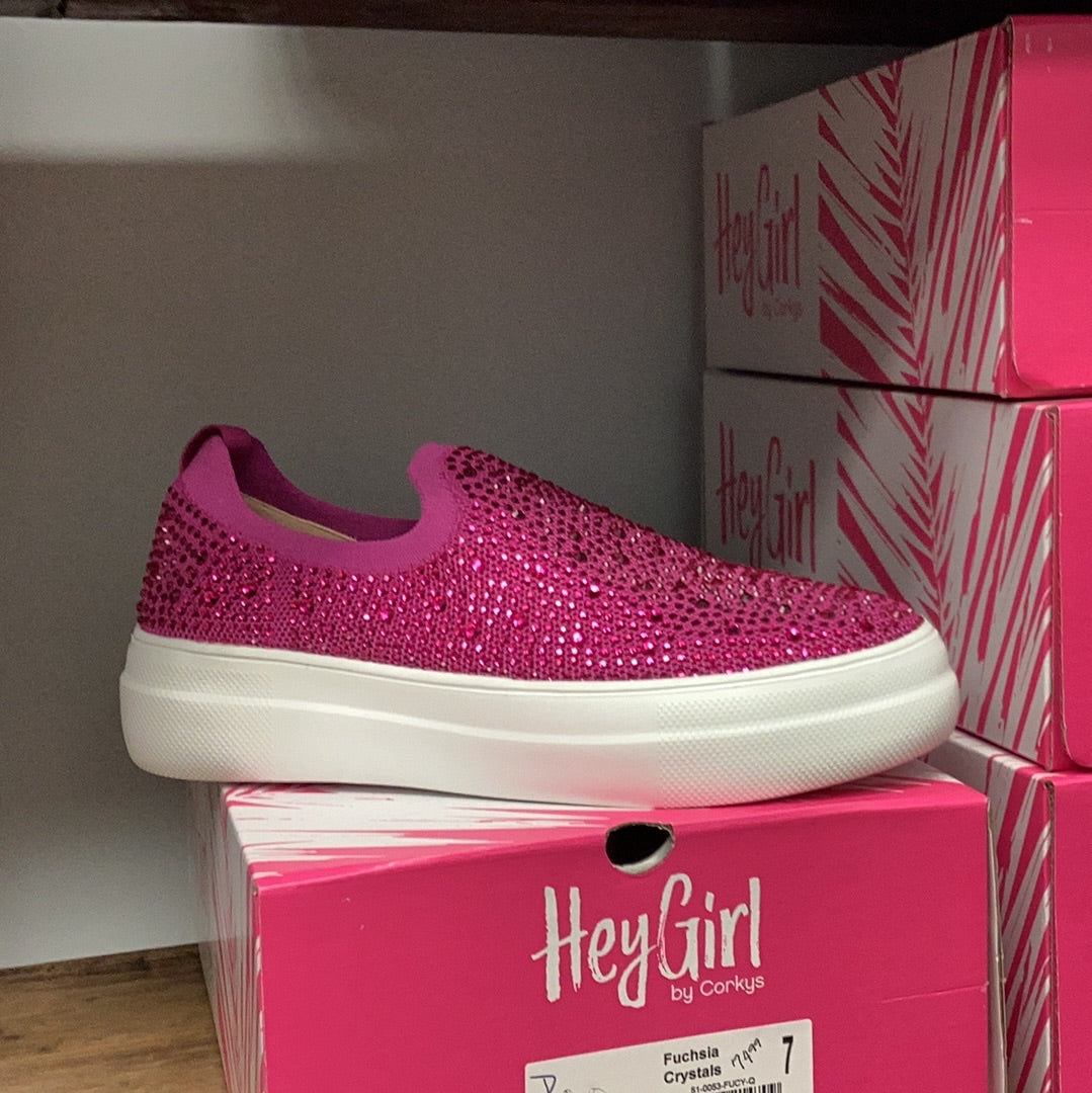 Corky’s Swank Crystal TennisShoe