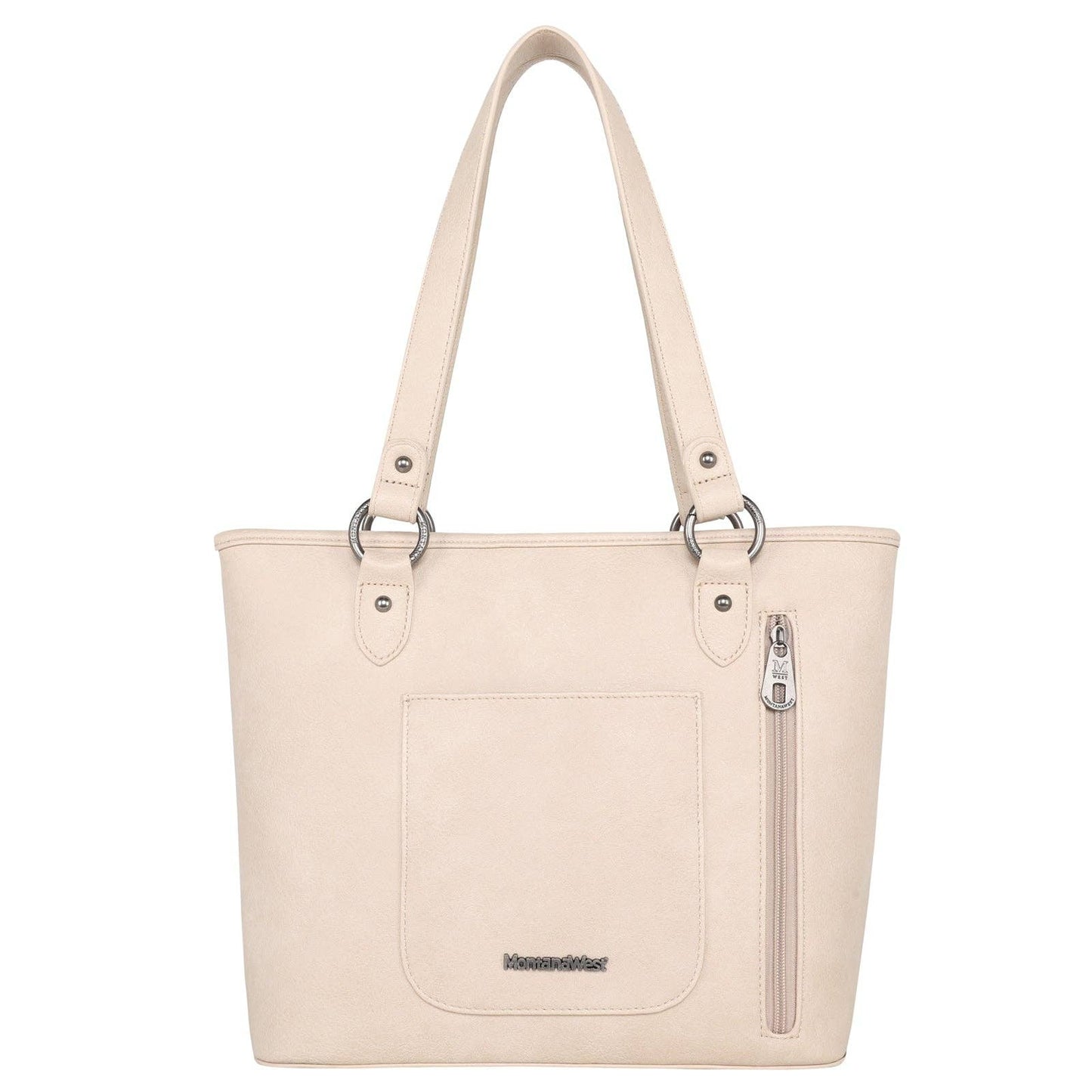 Montana West - MW1222G-8317 Montana West Cut-out Collection Tote: Tan