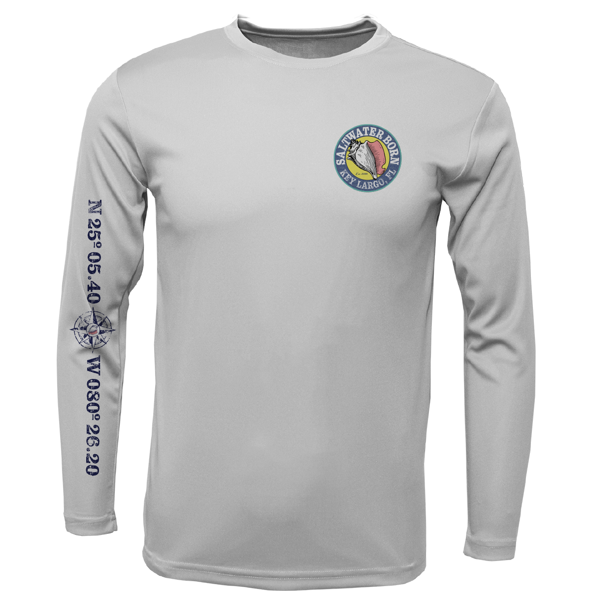 Key Largo, FL Surrender The Booty Long Sleeve UPF 50+ Dry-Fit Shirt