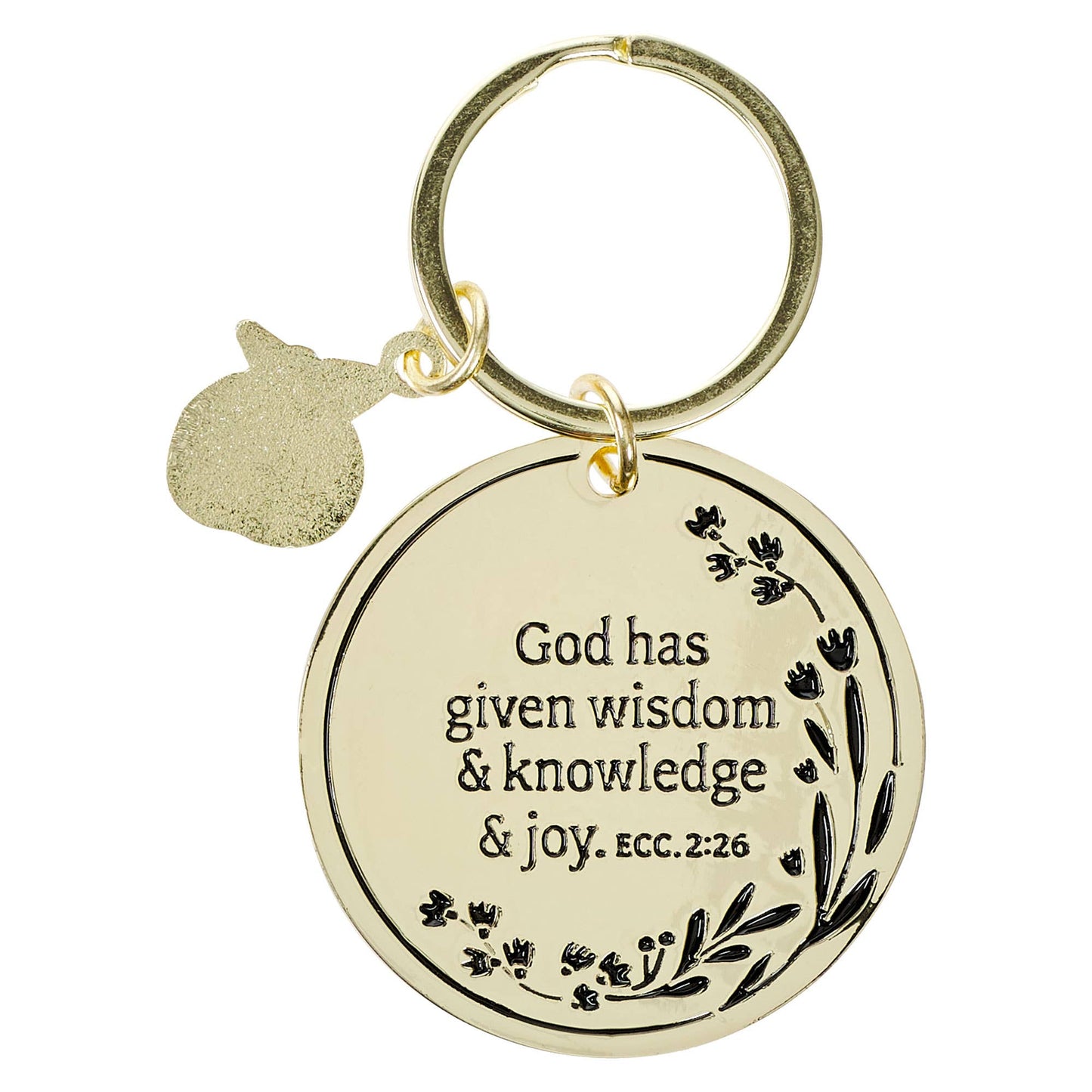 Christian Art Gifts - Keychain Great Teacher Ecc. 2:26