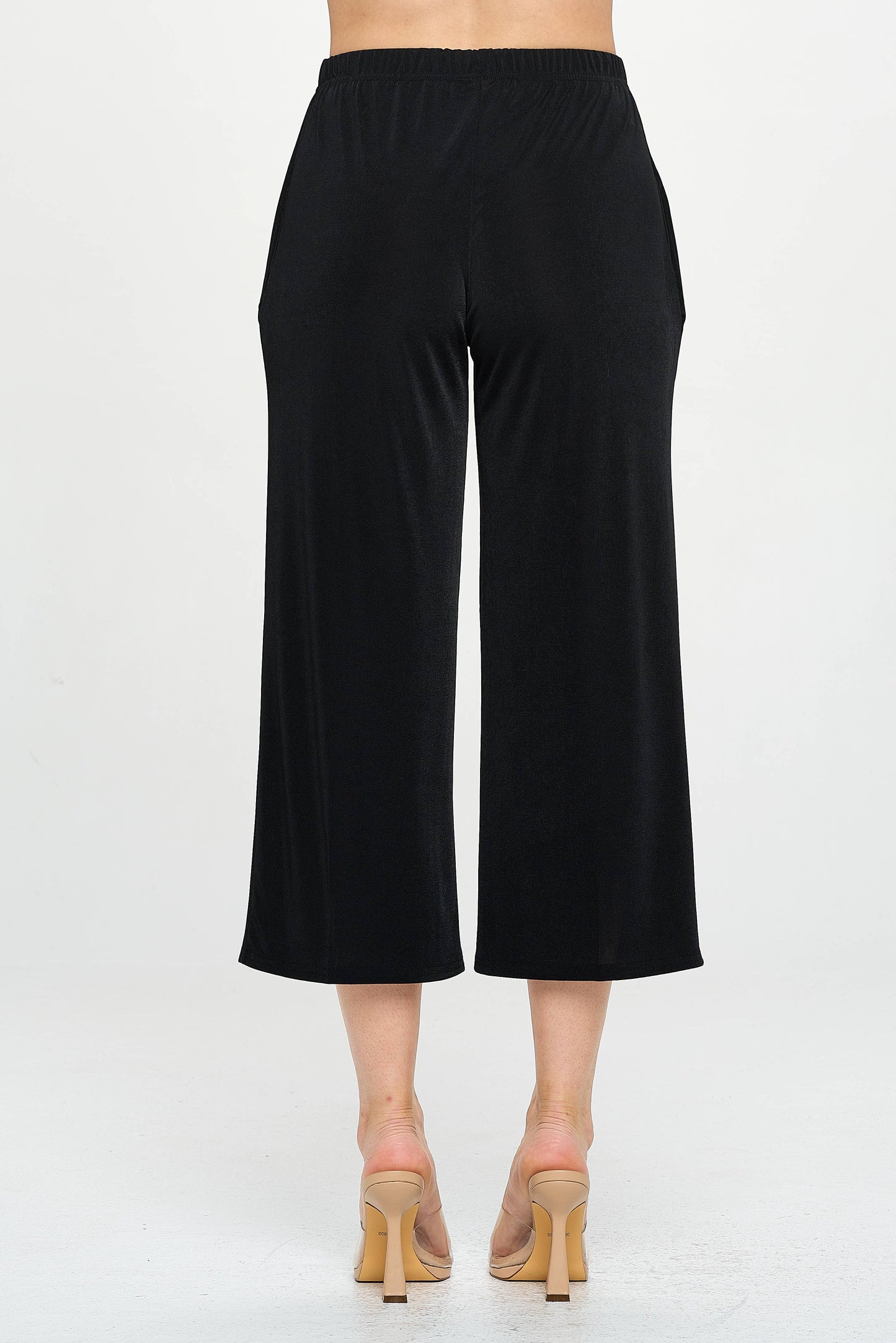 Jostar - HIT Wide Leg Ankle Length Pants-5043HT-ARS1-K: S