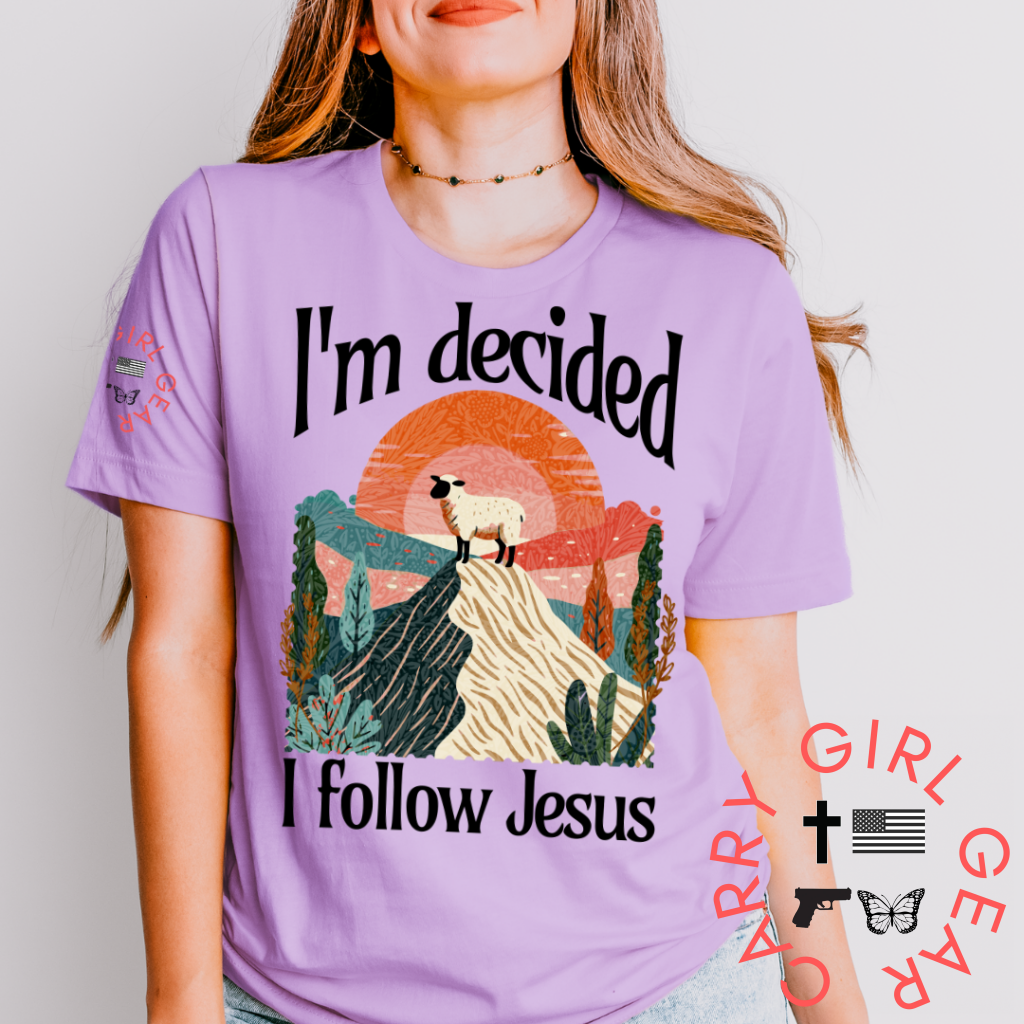 I'M DECIDED FAITH BASED TEE