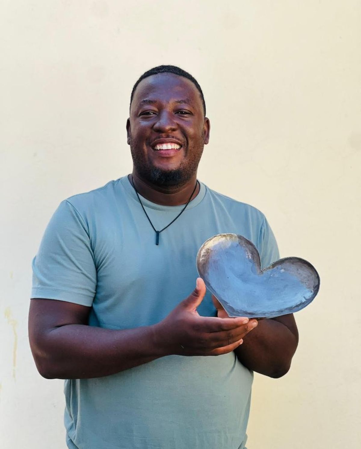 Metal Heart Bowl