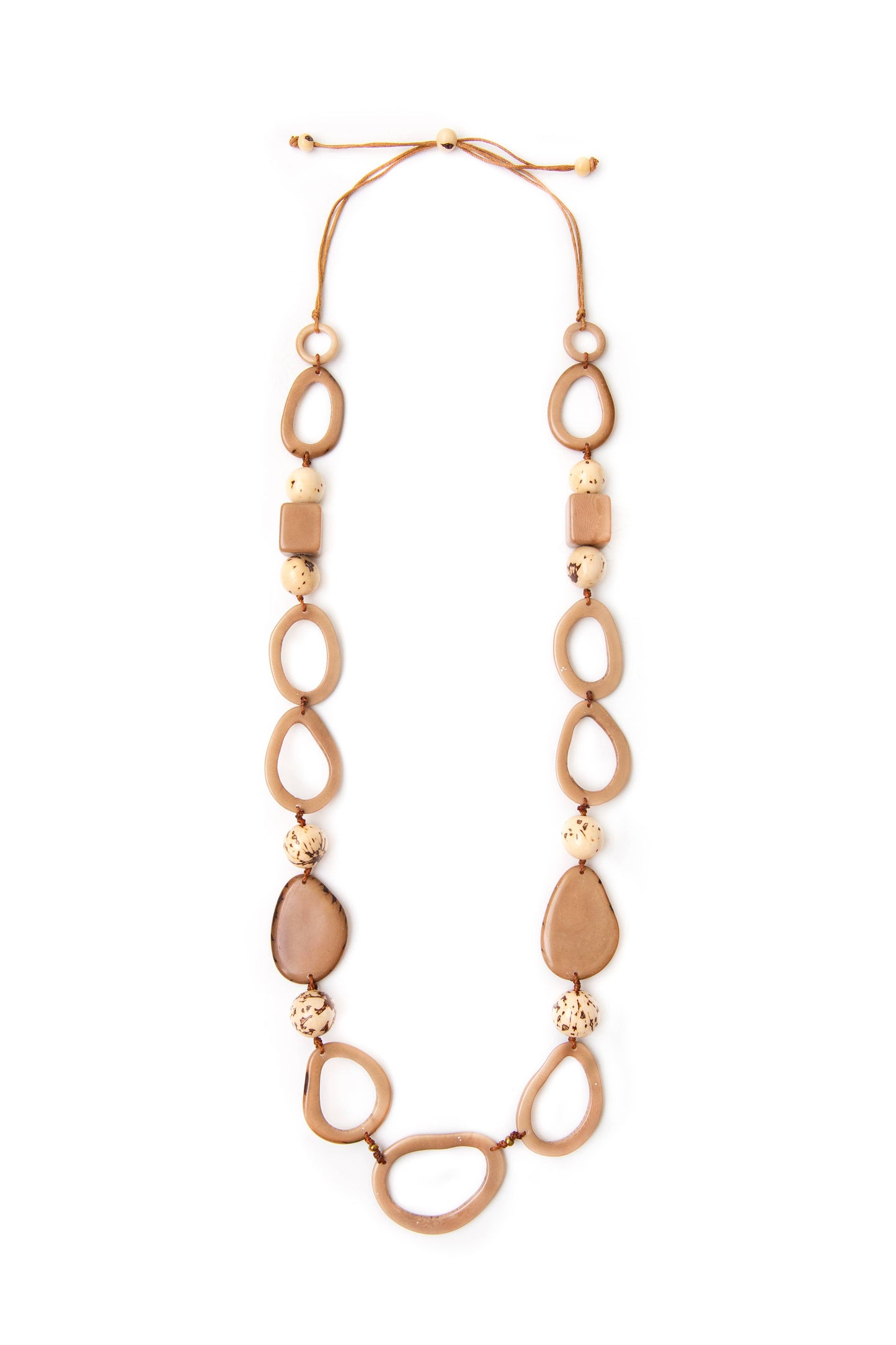 Organic Tagua Jewelry - Costa Necklace