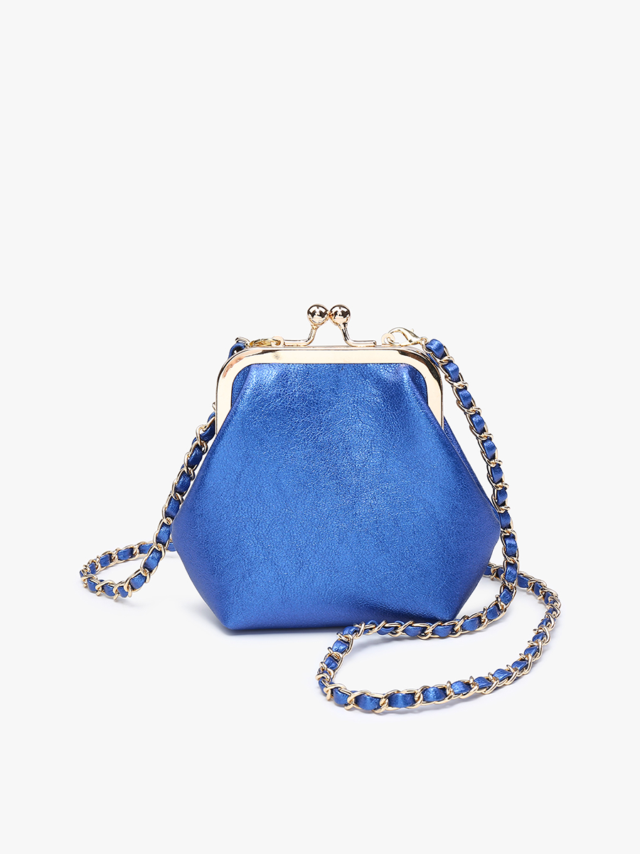 Jen & Co. - CP2338 Cleo Coin Pouch Crossbody: Pearl