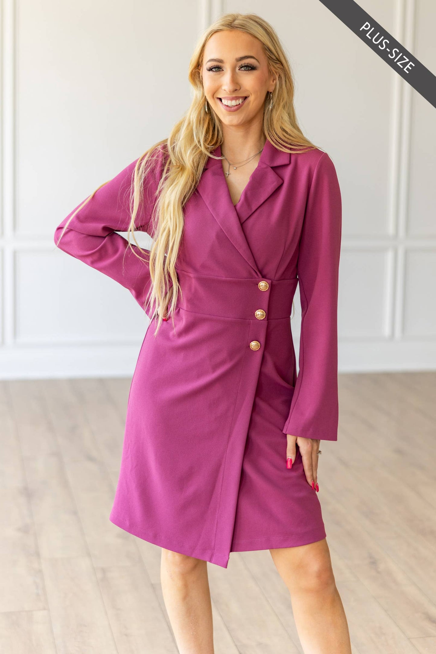 Dear Scarlett - Comfortable Ponte Dress : Olive