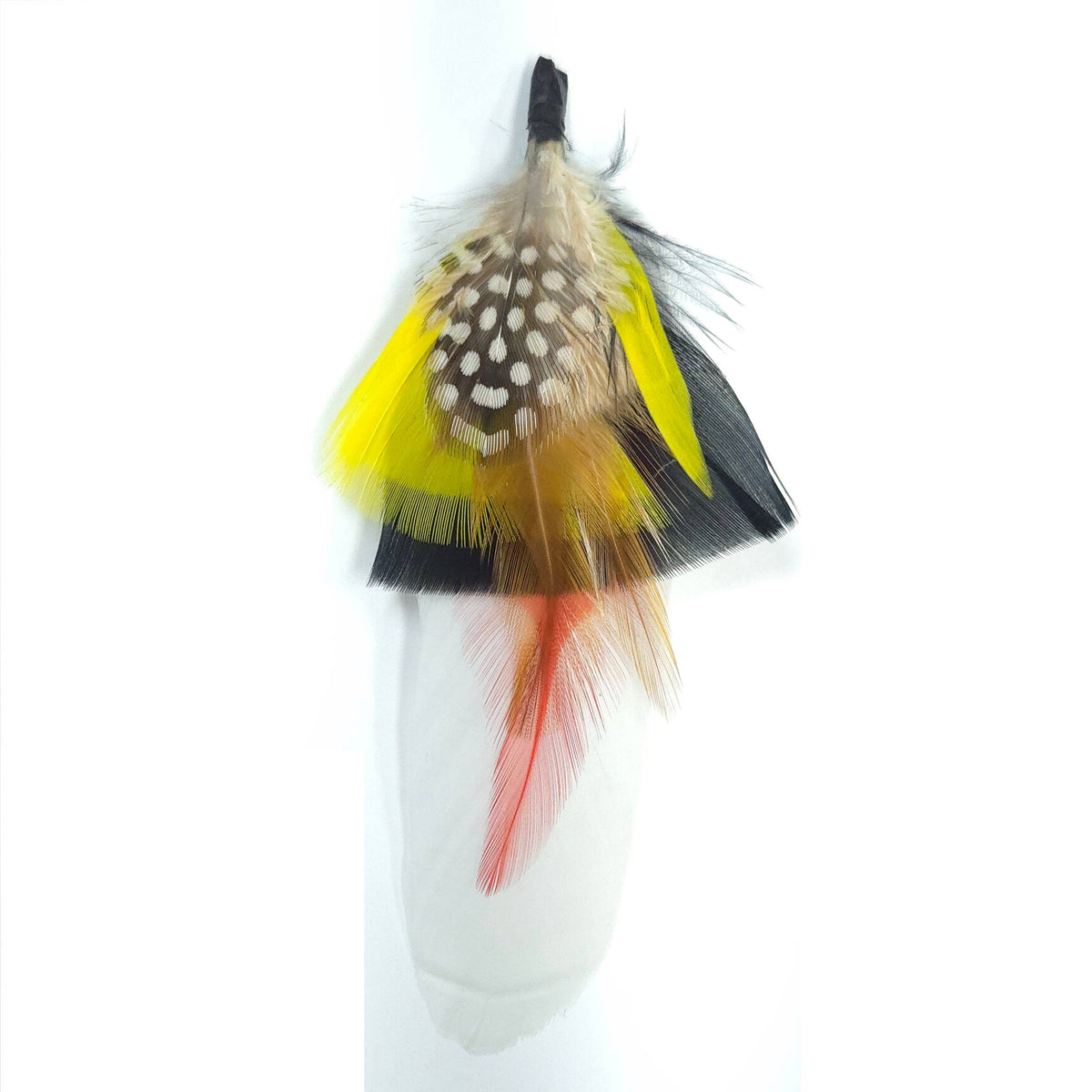 Greater Goods Imports- HT0080 GH1217 FEATHER: RED