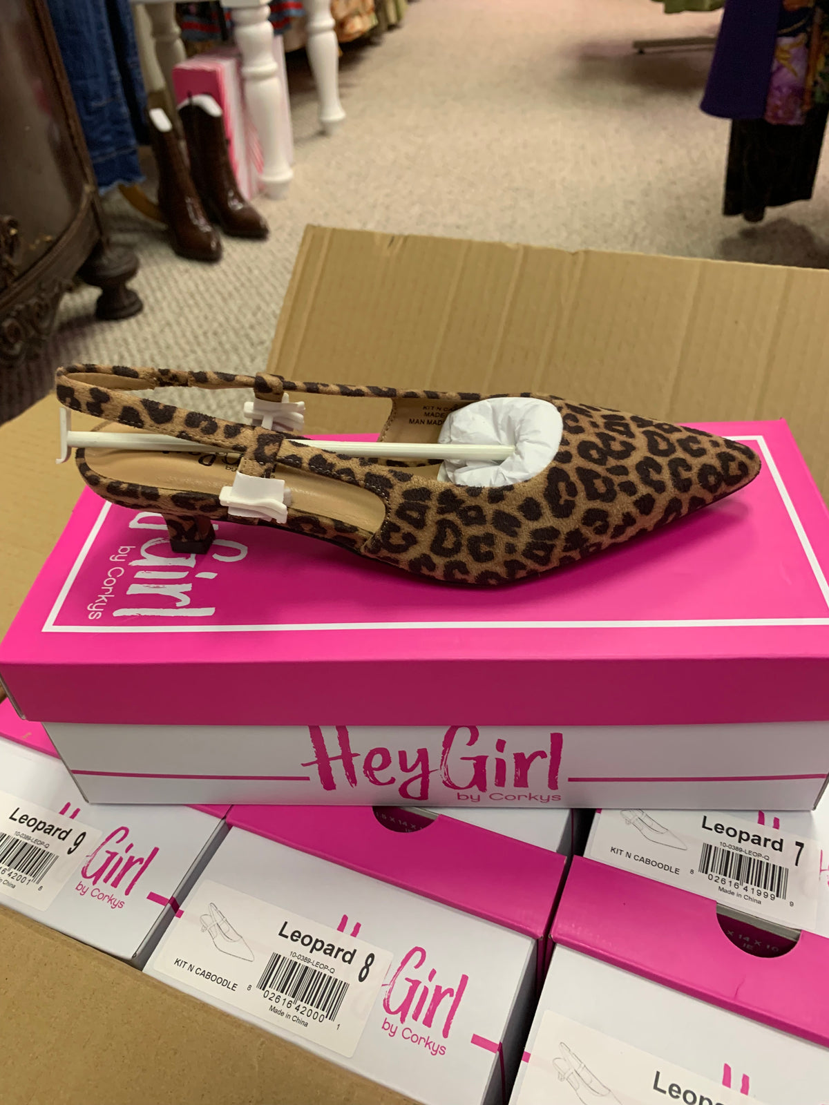 Corkys Footwear Kit N Caboodle Kitten Heel