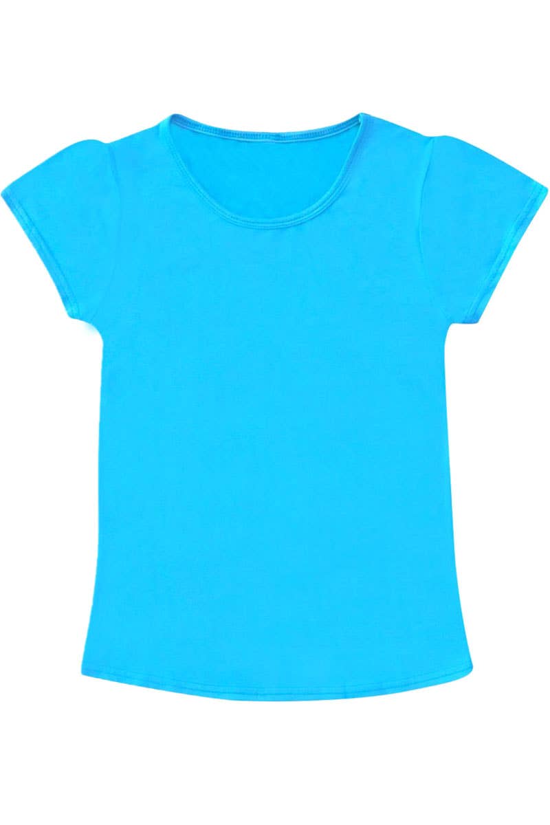 Cutie Patootie Clothing Girl's Softie Knit Scoop Neck Tee: White