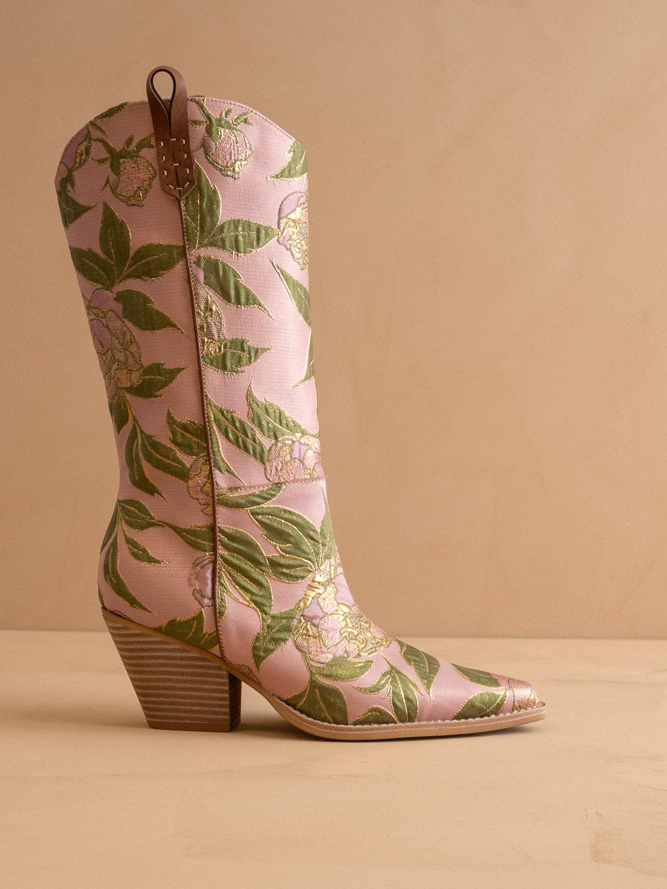 OASIS SOCIETY - The Tesha | Rose Garden Floral Cowboy Boot: ROSE GARDEN / 10