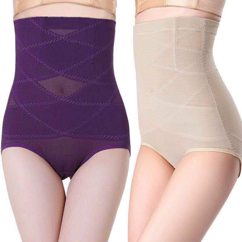 UZ Wholesale Store - High Waist Seamless Postpartum Shapewear Panties For Women: Skin Color / M