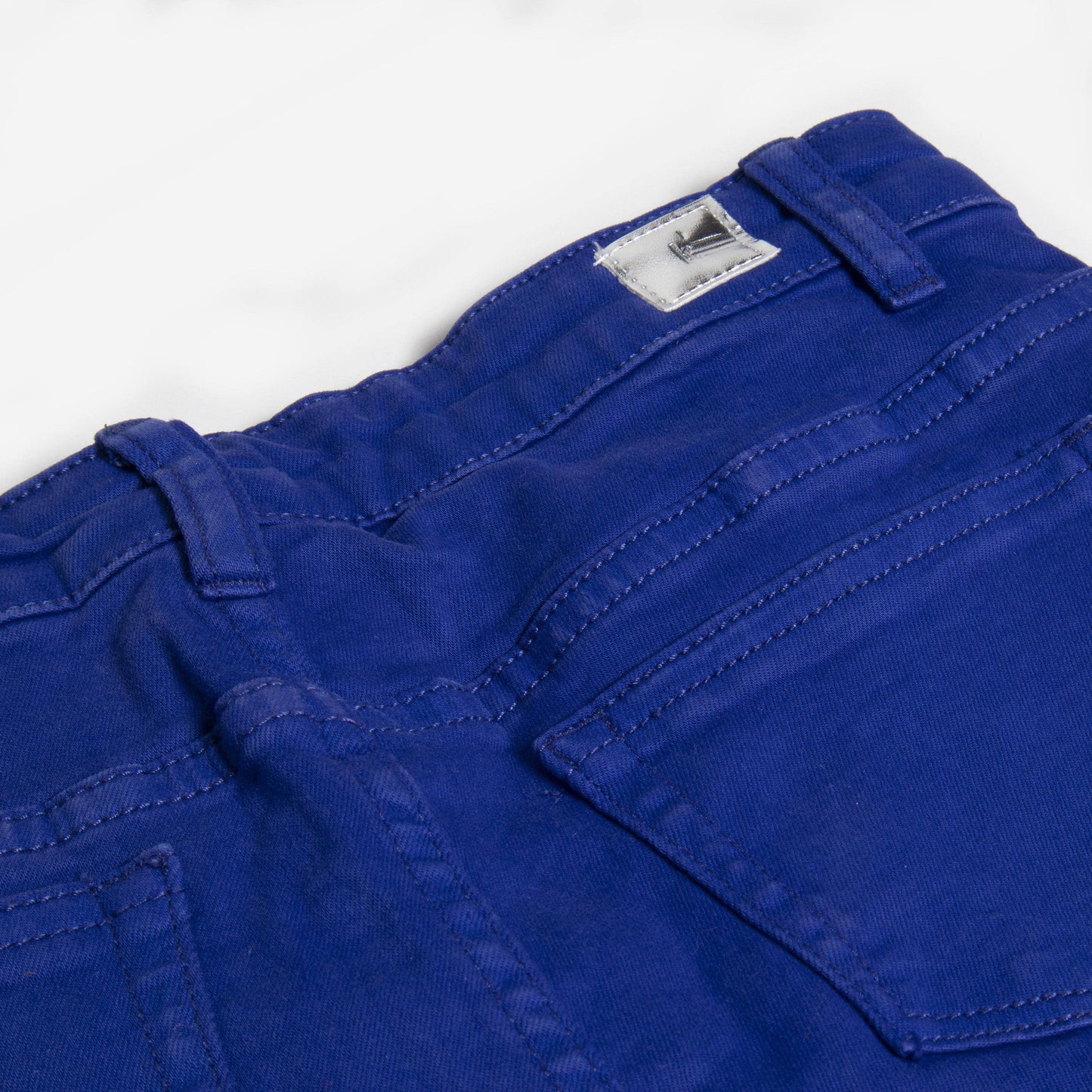 Kidpik - Cuffed Skinny Pant: Aqua Haze / 7