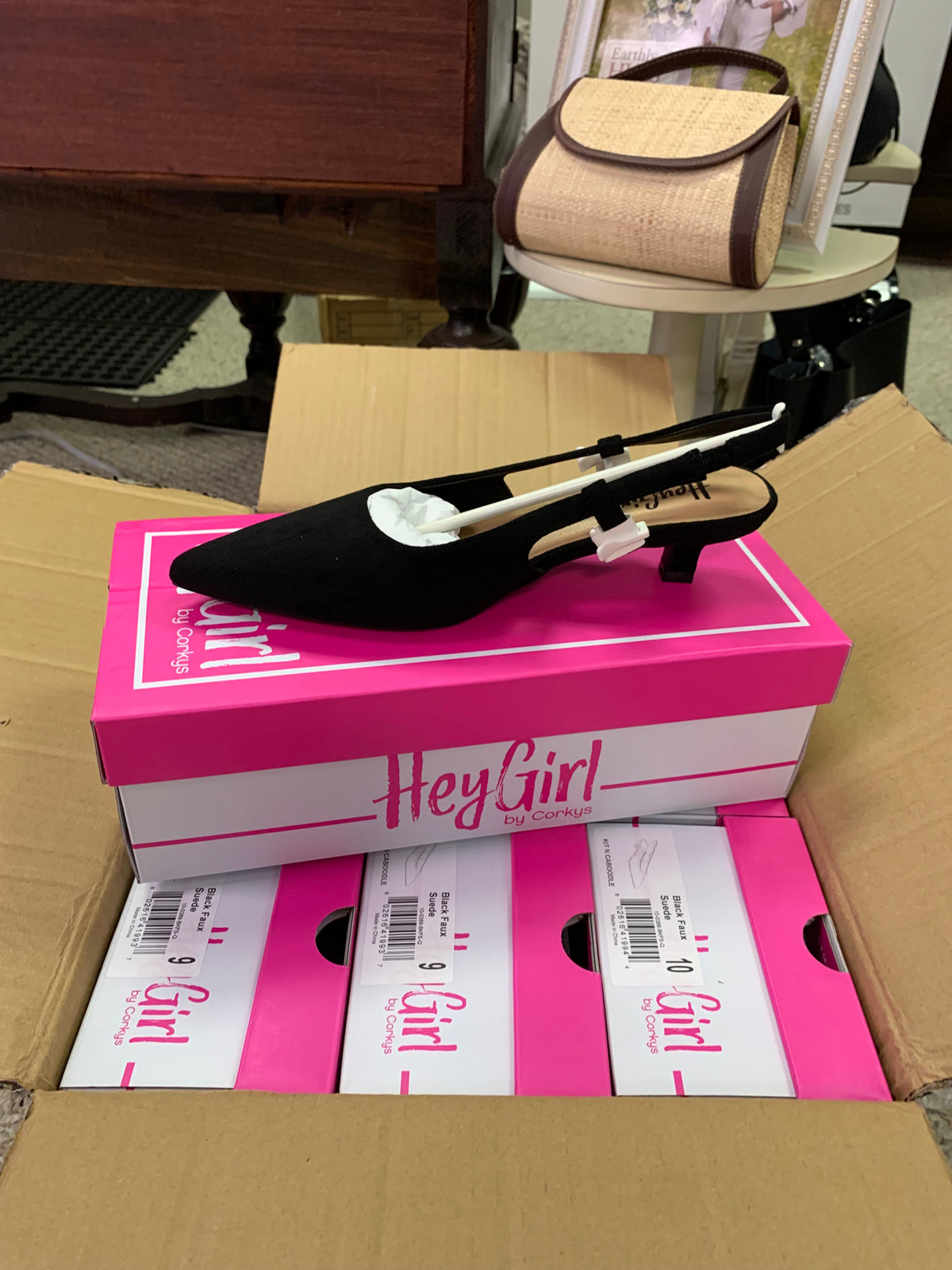 Corkys Footwear Kit N Caboodle Kitten Heel