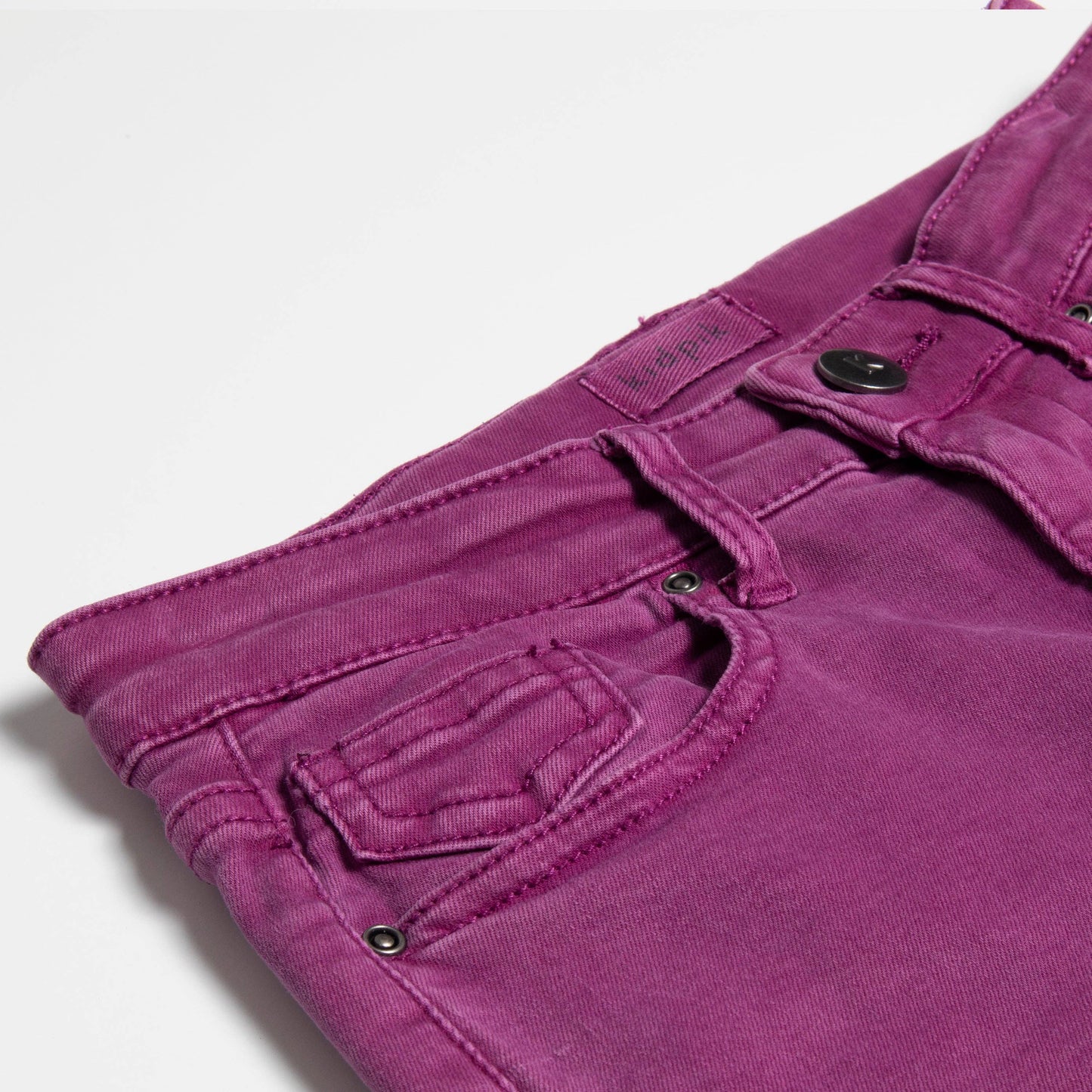 Kidpik - Cuffed Skinny Pant: Aqua Haze / 14