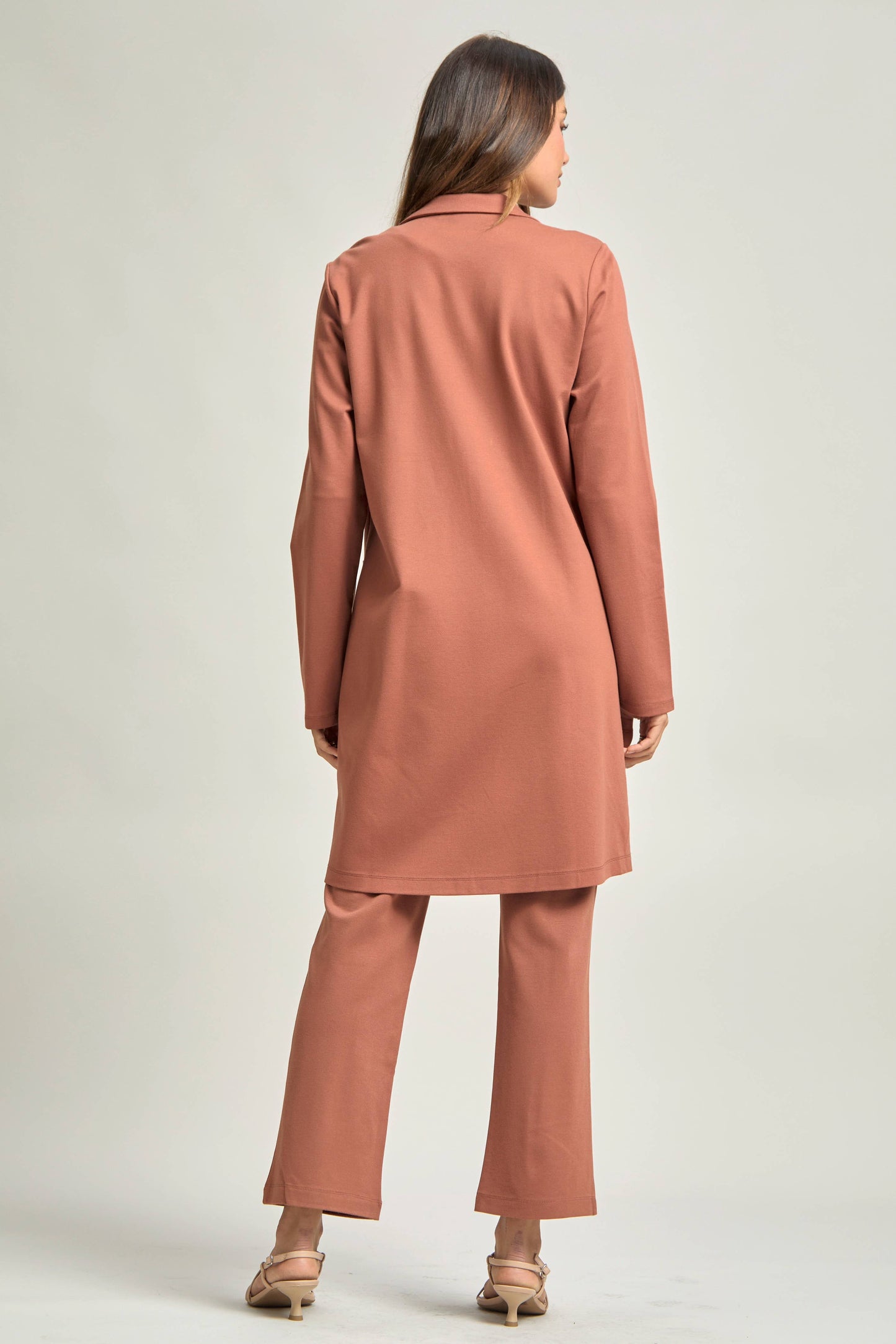 Dear Scarlett - Magic Chic Midi Jacket: Red