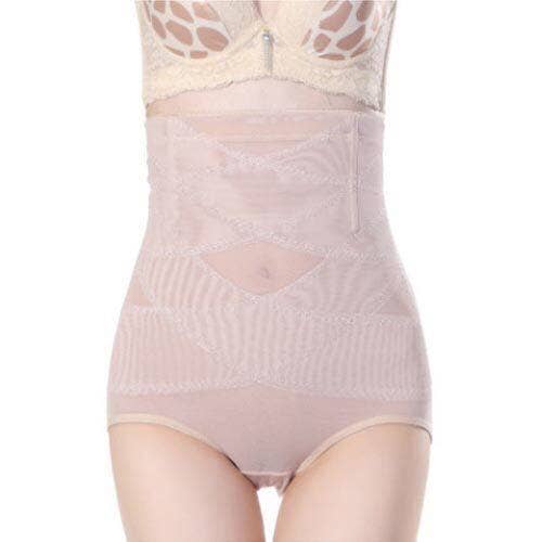 UZ Wholesale Store - High Waist Seamless Postpartum Shapewear Panties For Women: Skin Color / M
