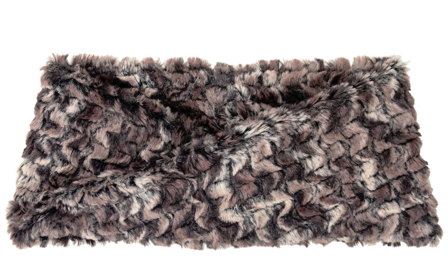 Headband: Faux Fur 100% Polyester / Headband with Twist / Highland in Skye
