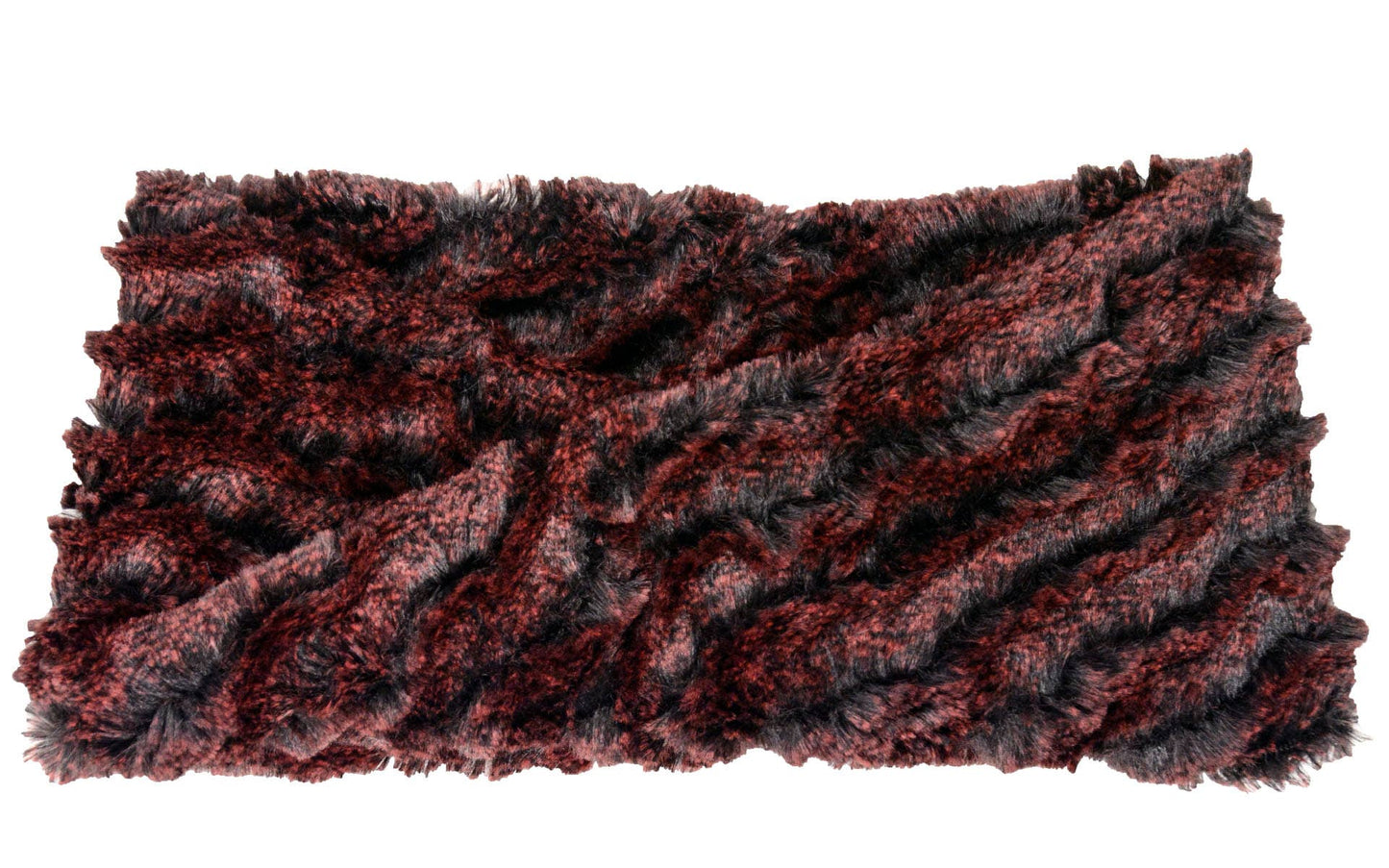 Headband: Faux Fur 100% Polyester / Headband with Twist / Highland in Skye
