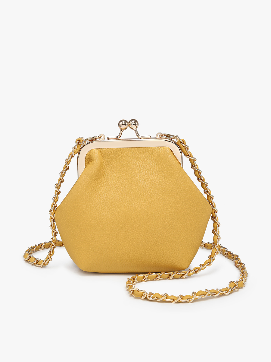 Jen & Co. - CP2338 Cleo Coin Pouch Crossbody: Pearl
