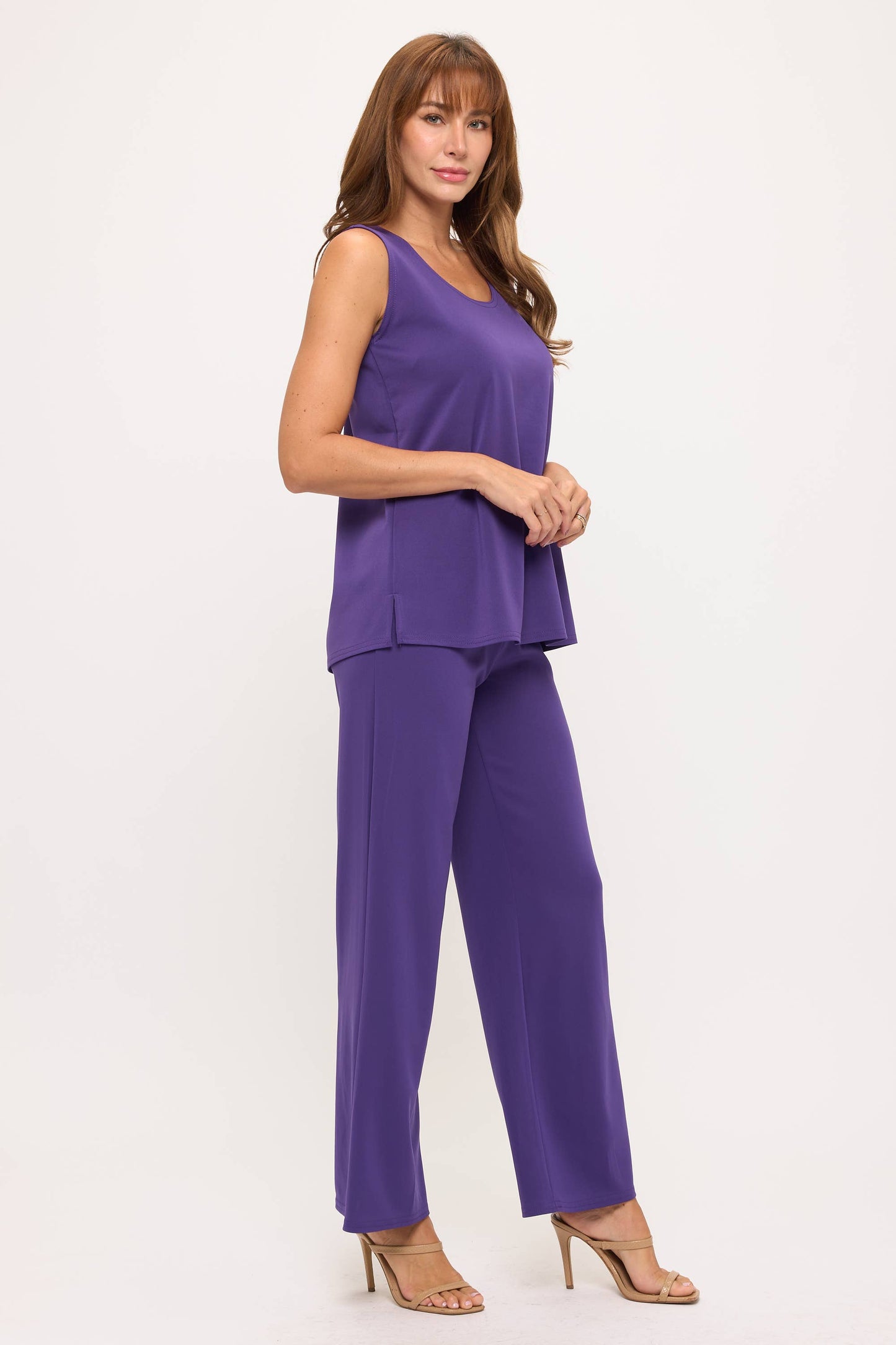 Jostar - Damboru Wide Leg Pants-5042DB-ARS1: Navy
