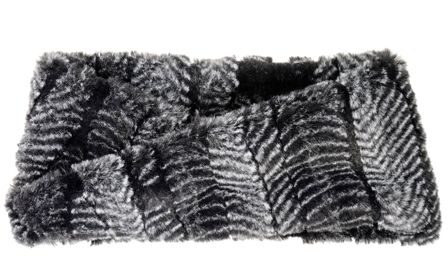 Headband: Faux Fur 100% Polyester / Headband with Twist / Red Fox