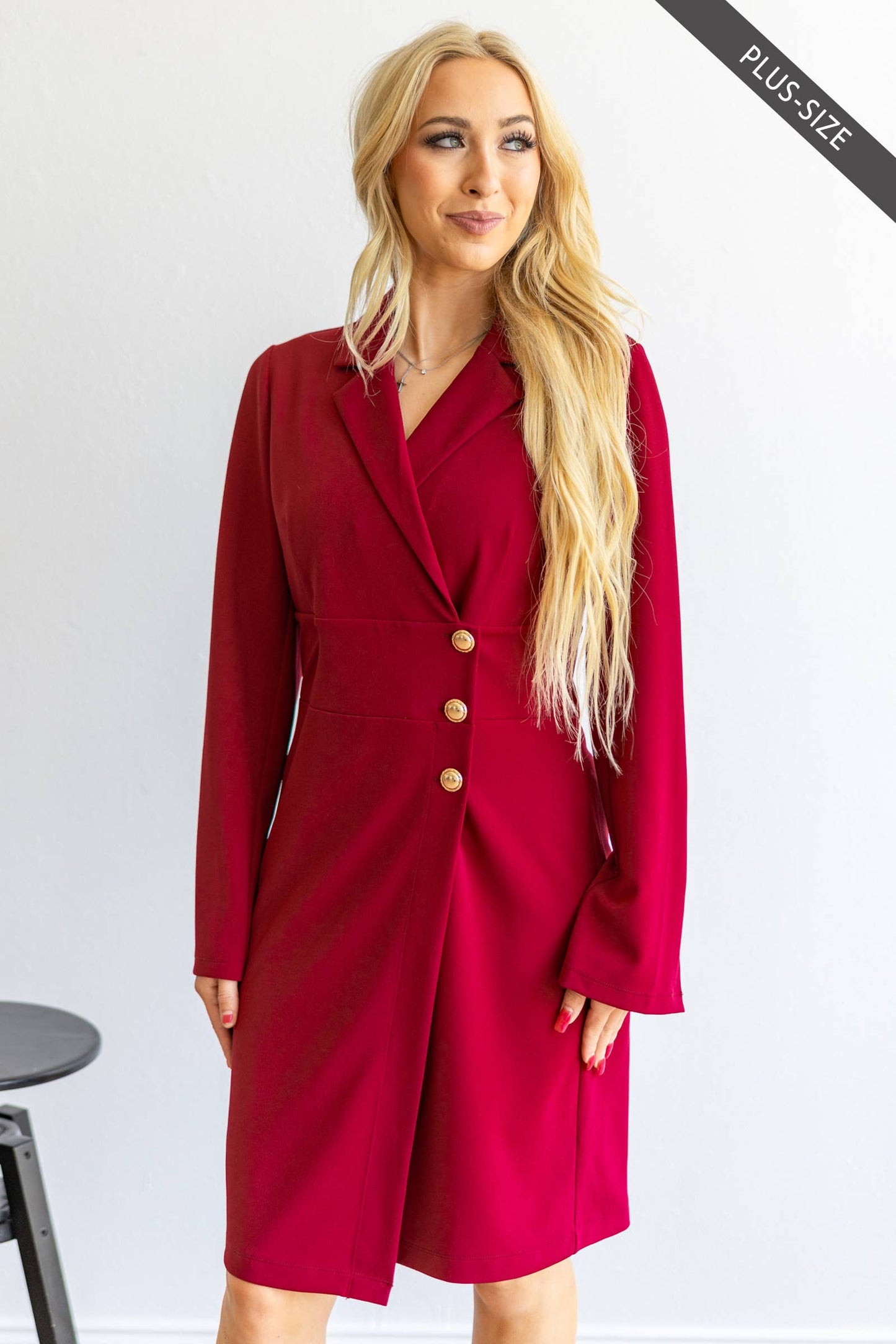 Dear Scarlett - Comfortable Ponte Dress : Olive