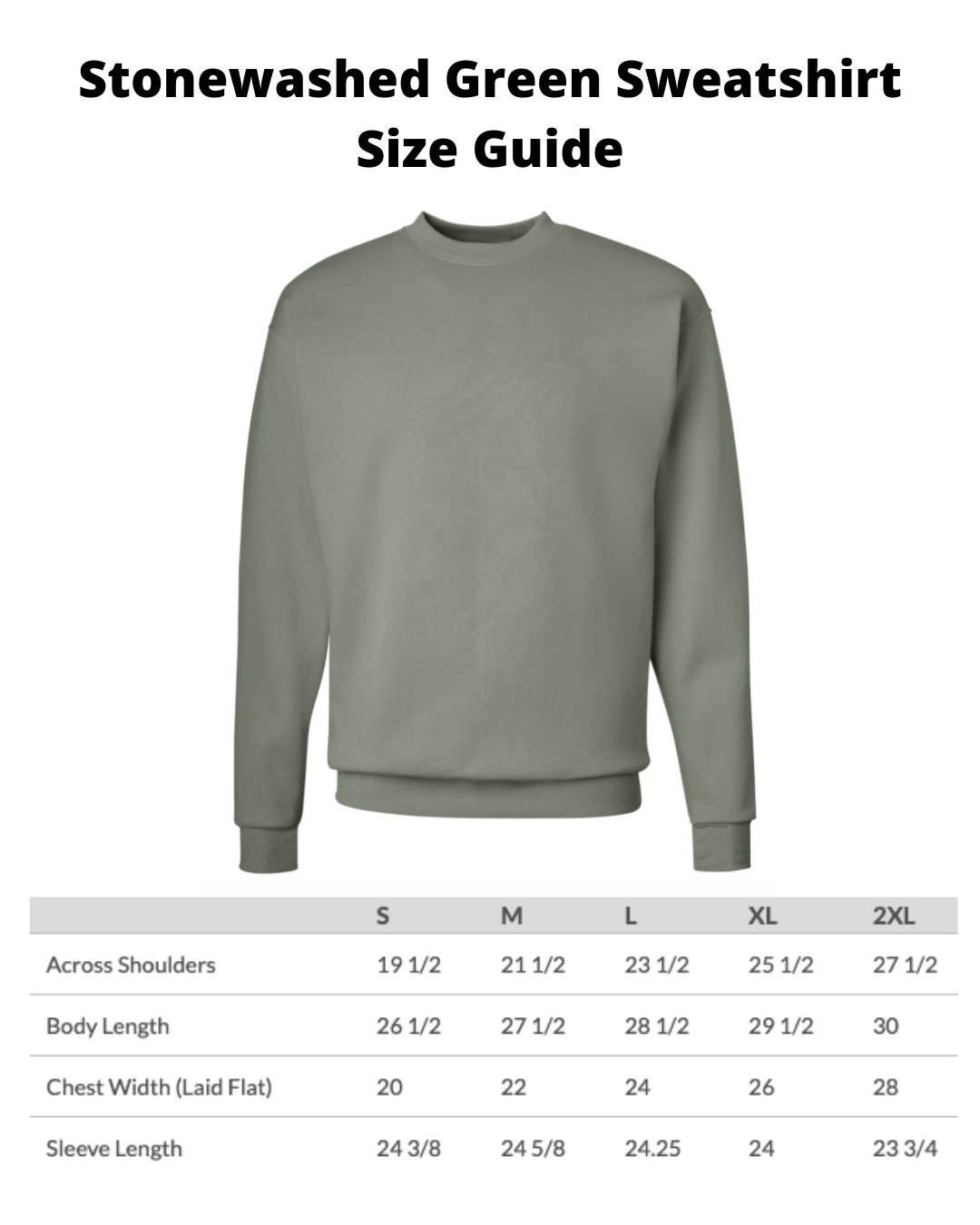 Honey Soul LLC - Embroidered Floral Cross Sweatshirt: Stonewash Green / Medium