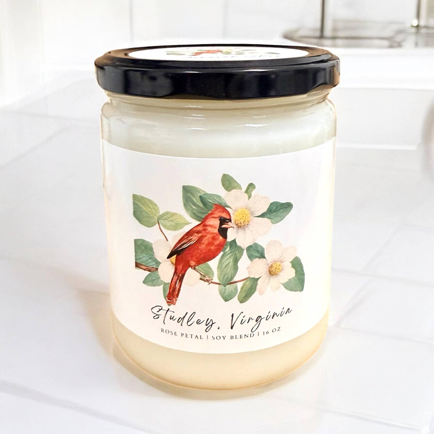 Virginia Creamery Candle Co. - CARDINAL & DOGWOOD - VIRGINIA: Home Sweet Home (CH)