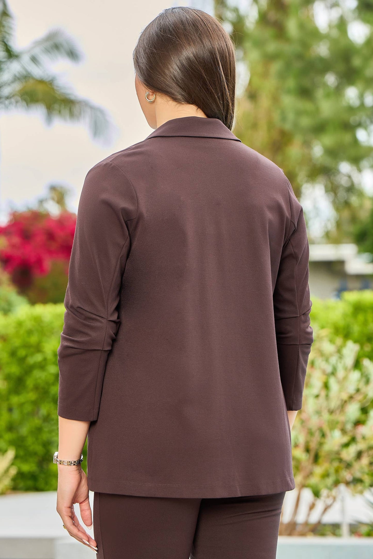Dear Scarlett - Magic 3/4 Blazer MDS BLAZER: Navy / L