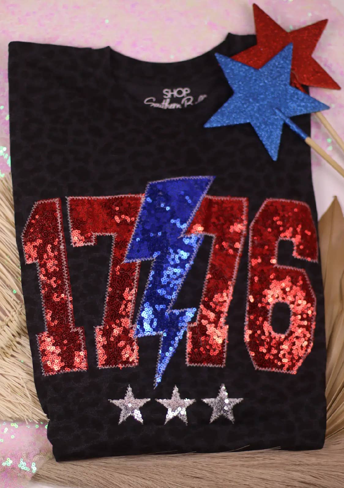 Shop Southern Belle - 1776 USA Patriotic 4th of July Short Sleeve: Small