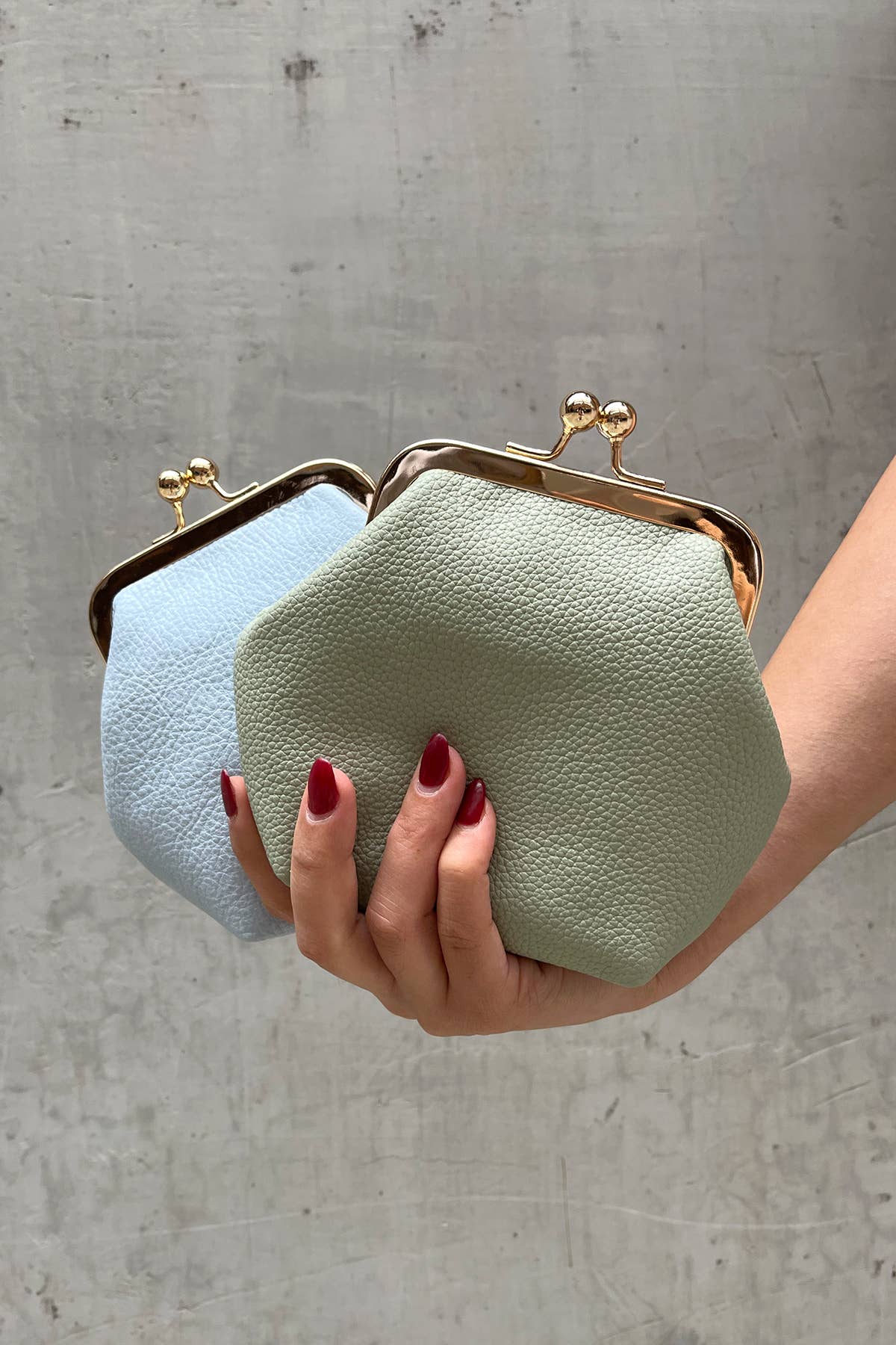 Jen & Co. - CP2338 Cleo Coin Pouch Crossbody: Orange