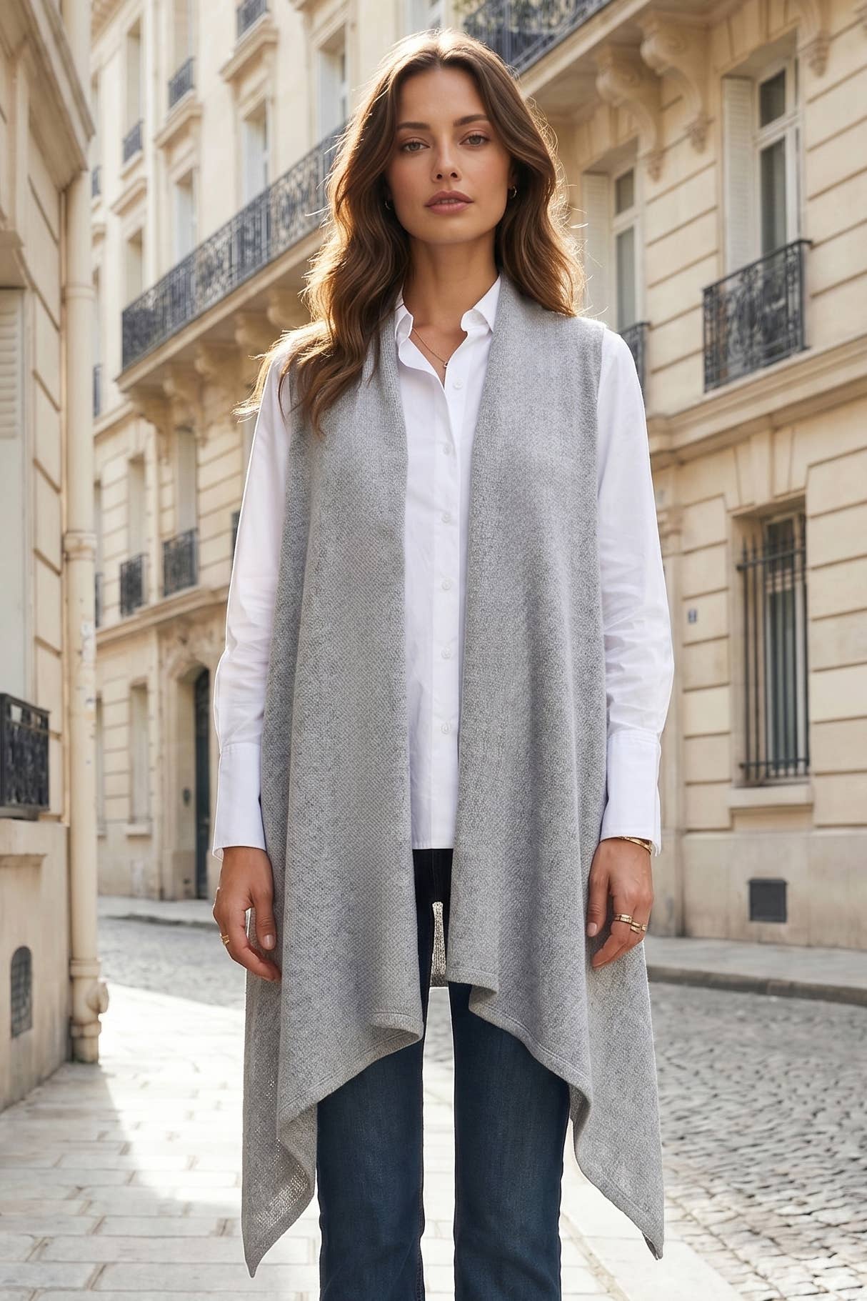 Dear Scarlett - Sleeveless Knit Vest: AVOCADO / M