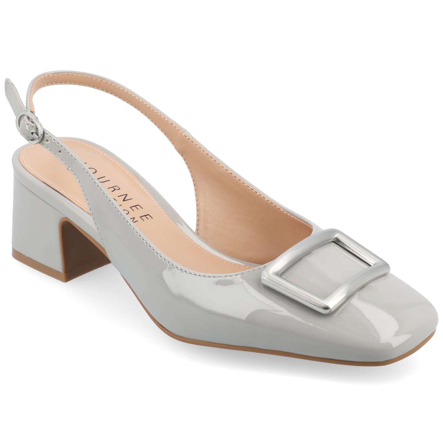 Journee Collection - Journee Collection Women's Tru Comfort Foam™ Everlee Pumps: 8 / Grey