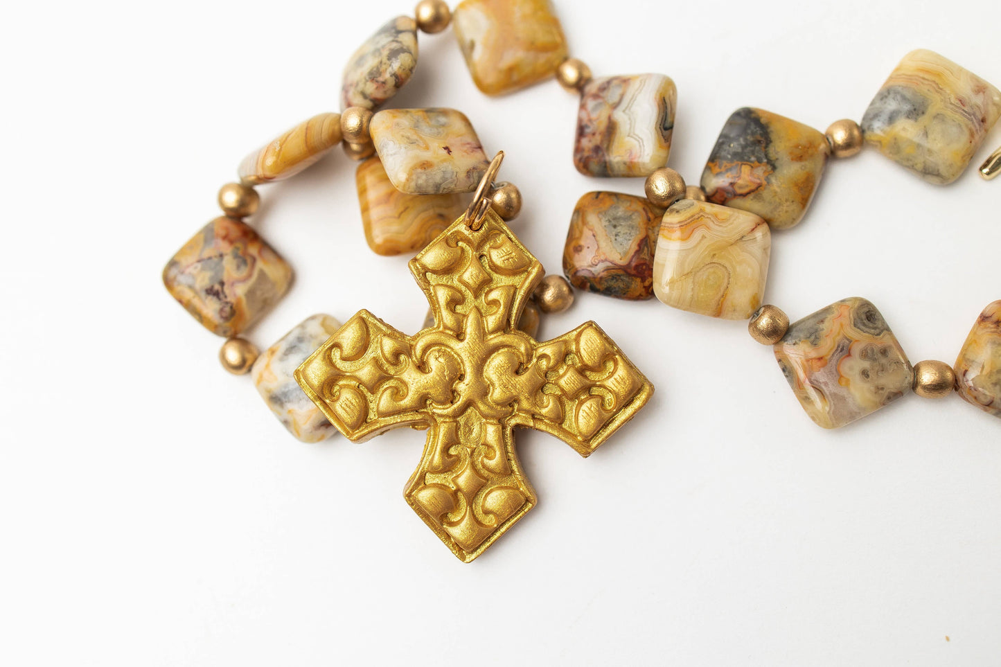 Hidden Truth Jewelry - 18" Diamond Crazy Lace with Elaina Cross