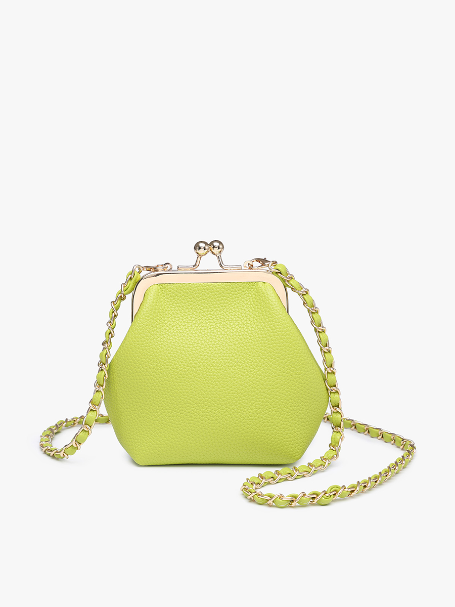 Jen & Co. - CP2338 Cleo Coin Pouch Crossbody: Orange