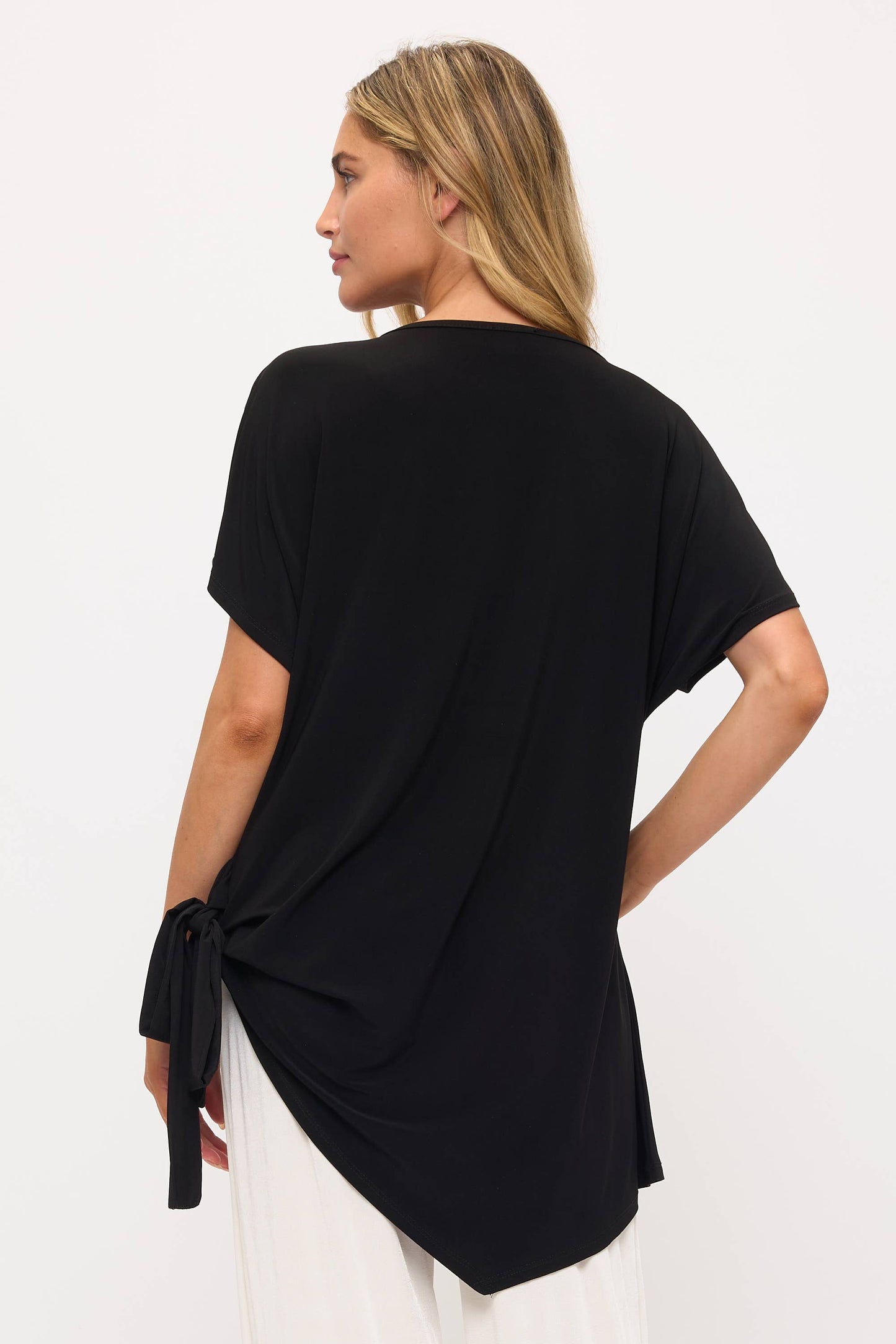 Jostar - HIT Dolman Sleeve Tie Side Tunic-3124HT-SRS1: Royal / S