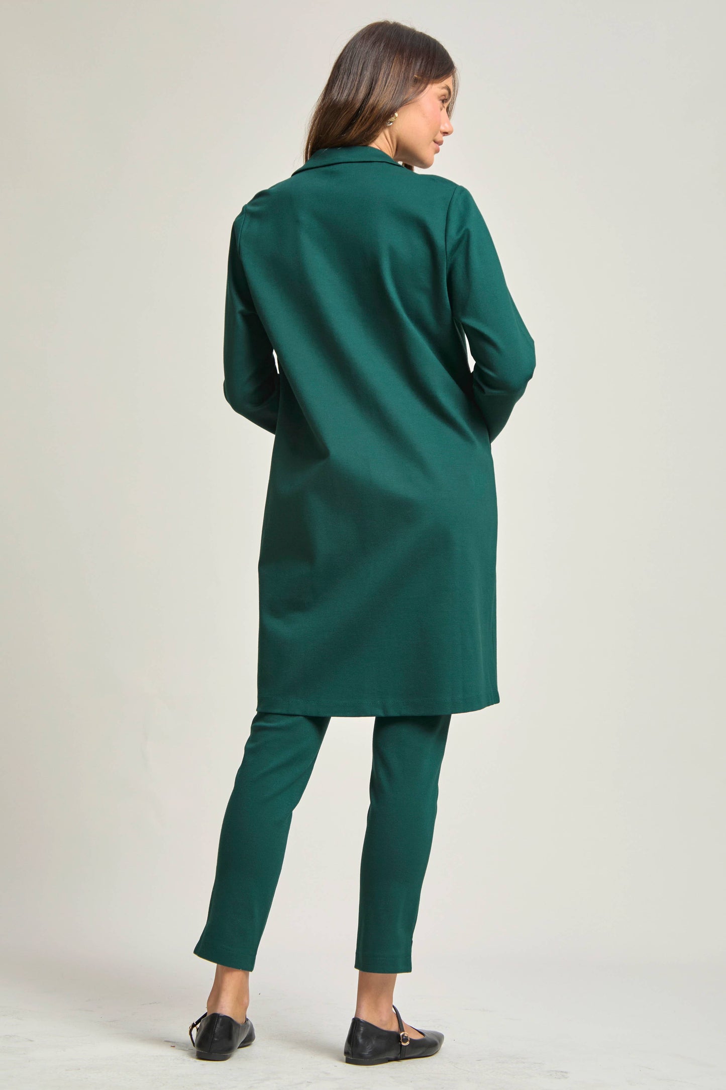 Dear Scarlett - Magic Chic Midi Jacket: Red