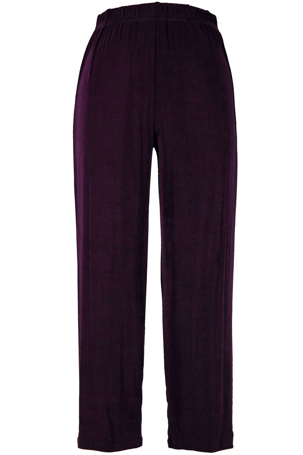 Jostar - Acetate Ankle Length Pants - 5001AY-ARS1: Ivory