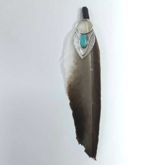 Greater Goods Imports - HT0085 GH1222 FEATHER: BR2