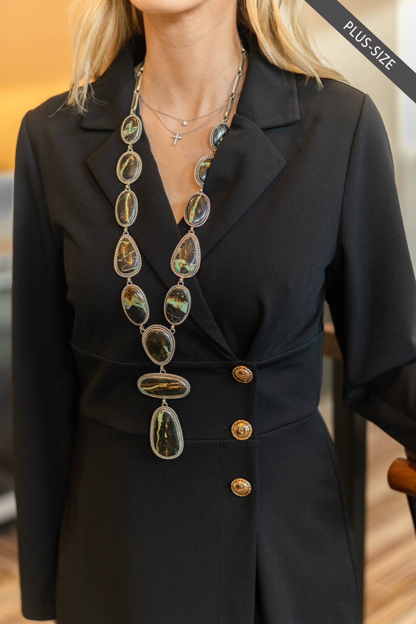 Dear Scarlett - Comfortable Ponte Dress : Olive