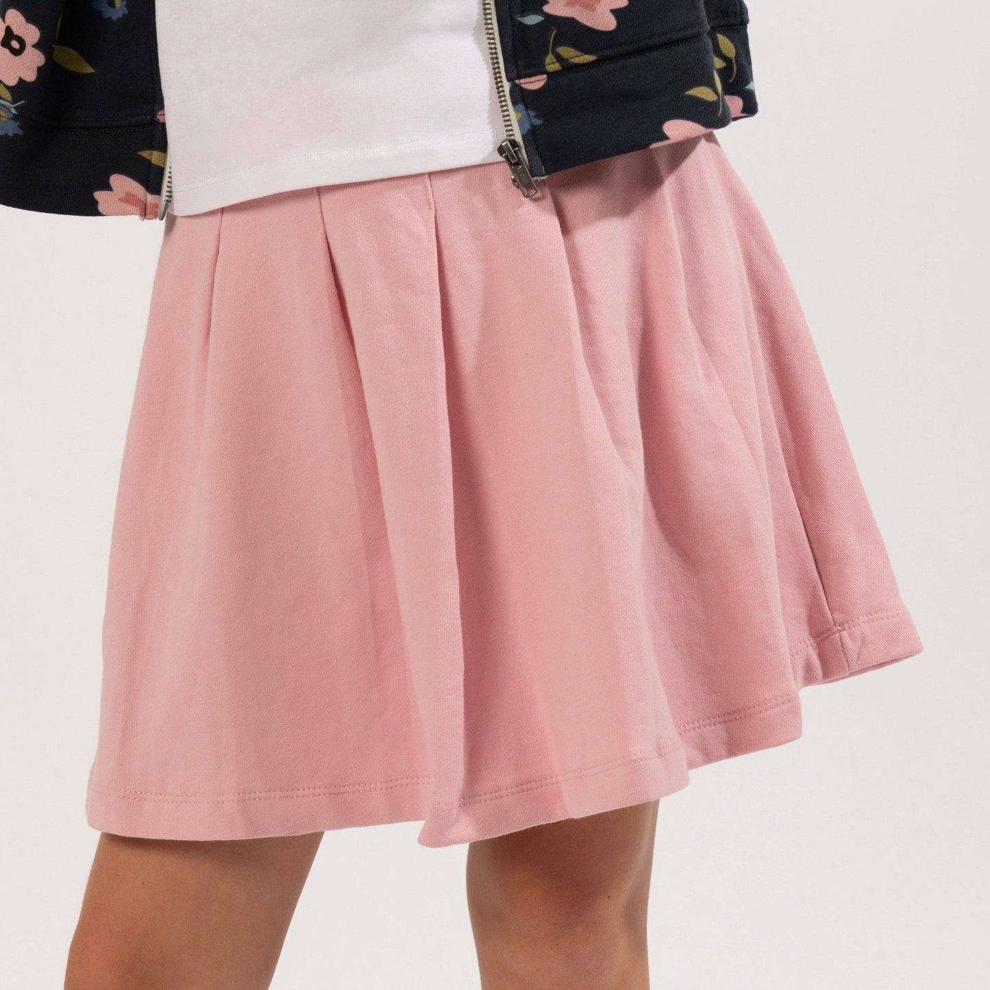 Kidpik - Jessica Pleated Skort: Aqua Haze / S-XXL
