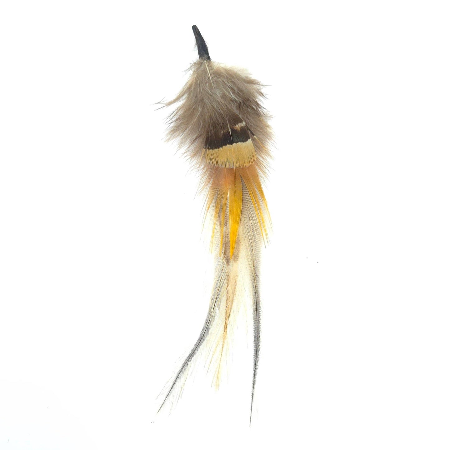 Greater Goods Imports- HT0079 GH1216 FEATHER: BROWN 1