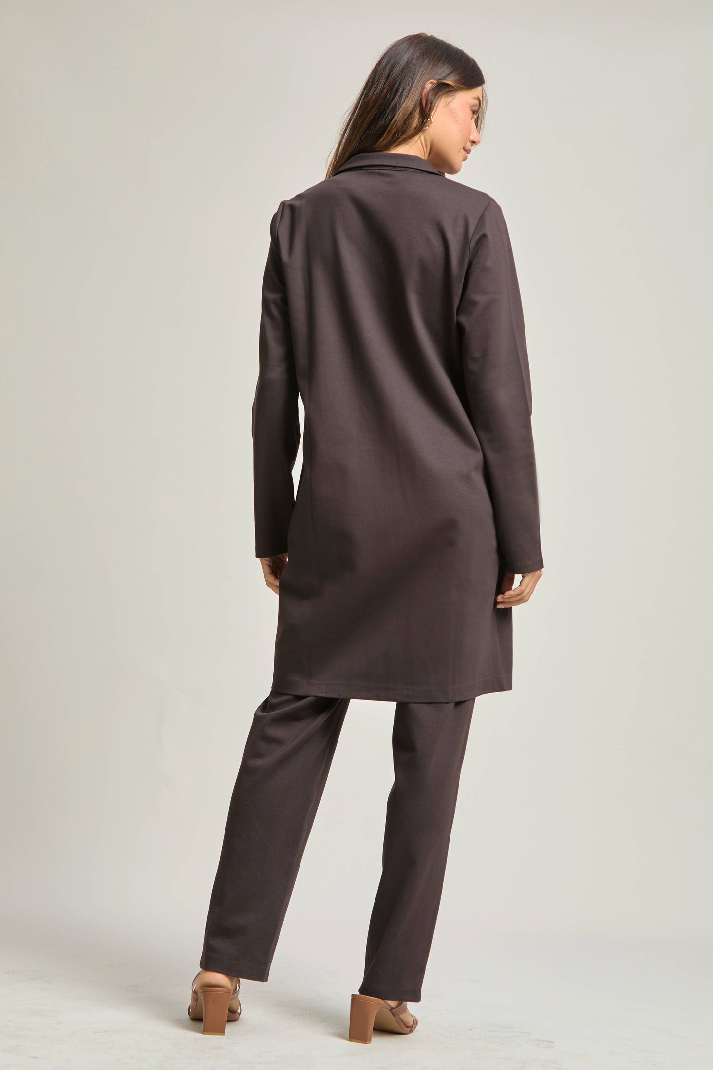 Dear Scarlett - Magic Chic Midi Jacket: Red