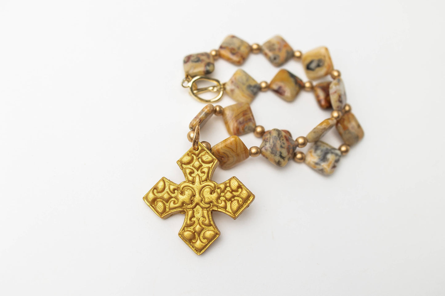 Hidden Truth Jewelry - 18" Diamond Crazy Lace with Elaina Cross