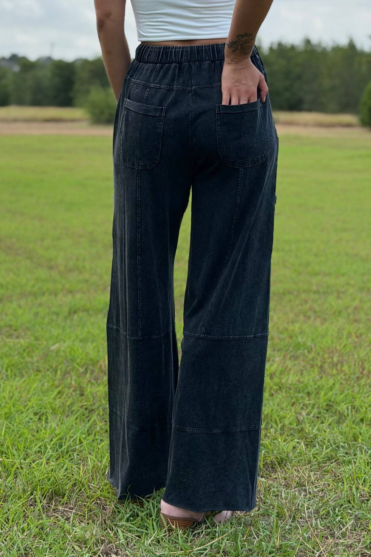 Addy & Me Apparel LLC - Mia Lounge Cargo Pants: S