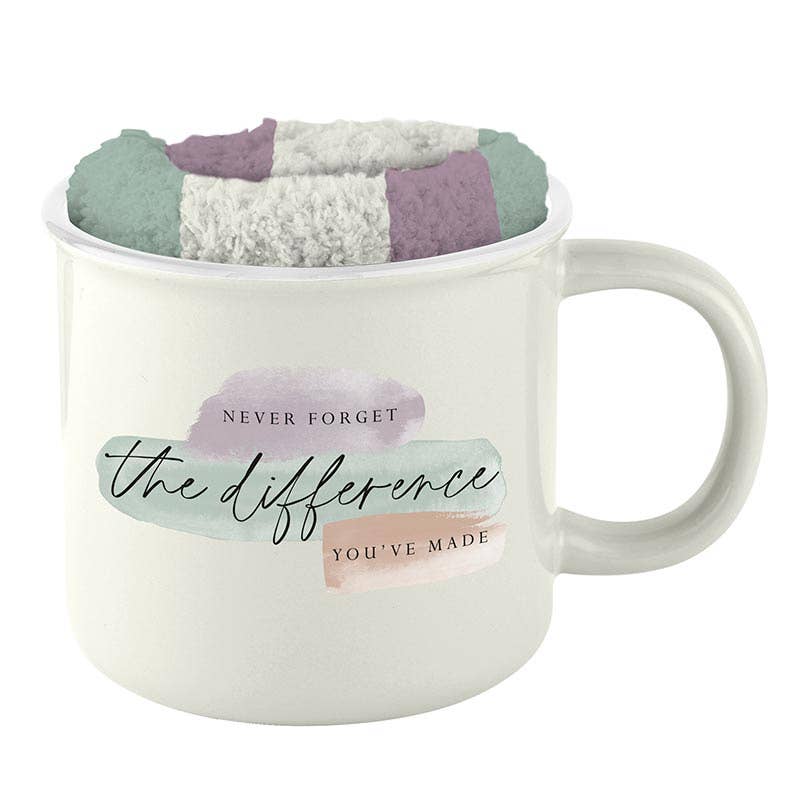 Faithworks by Creative Brands - Mug & Sock Gift Set - Never Forget