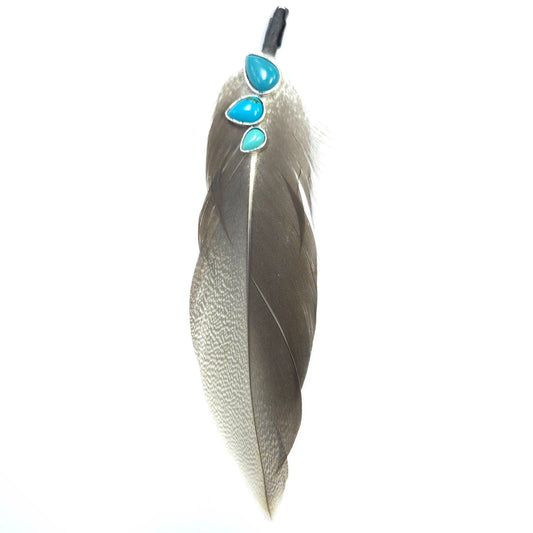 Greater Goods Imports- HT0085 GH1222 FEATHER: BROWN 3