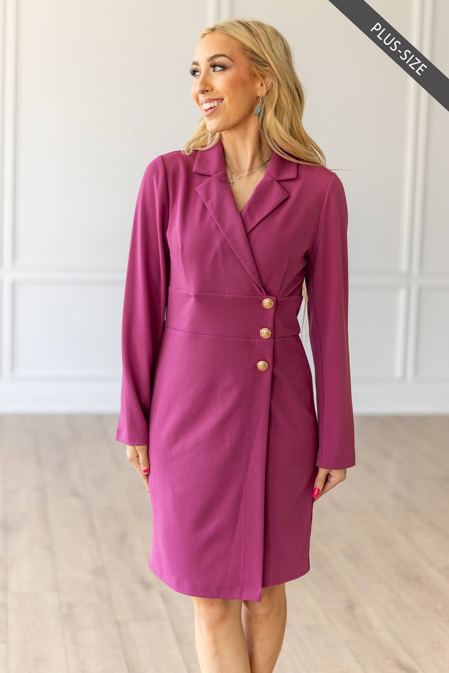 Dear Scarlett - Comfortable Ponte Dress : Olive