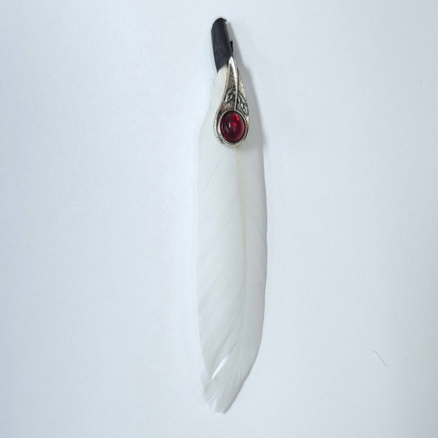 Greater Goods Imports- HT0084 GH1221 FEATHER: BK
