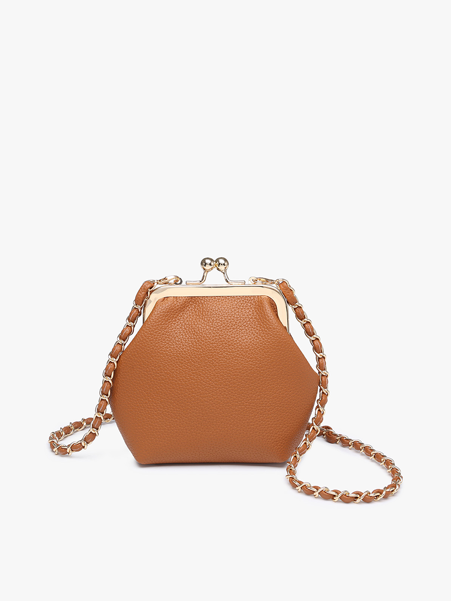 Jen & Co. - CP2338 Cleo Coin Pouch Crossbody: Pearl